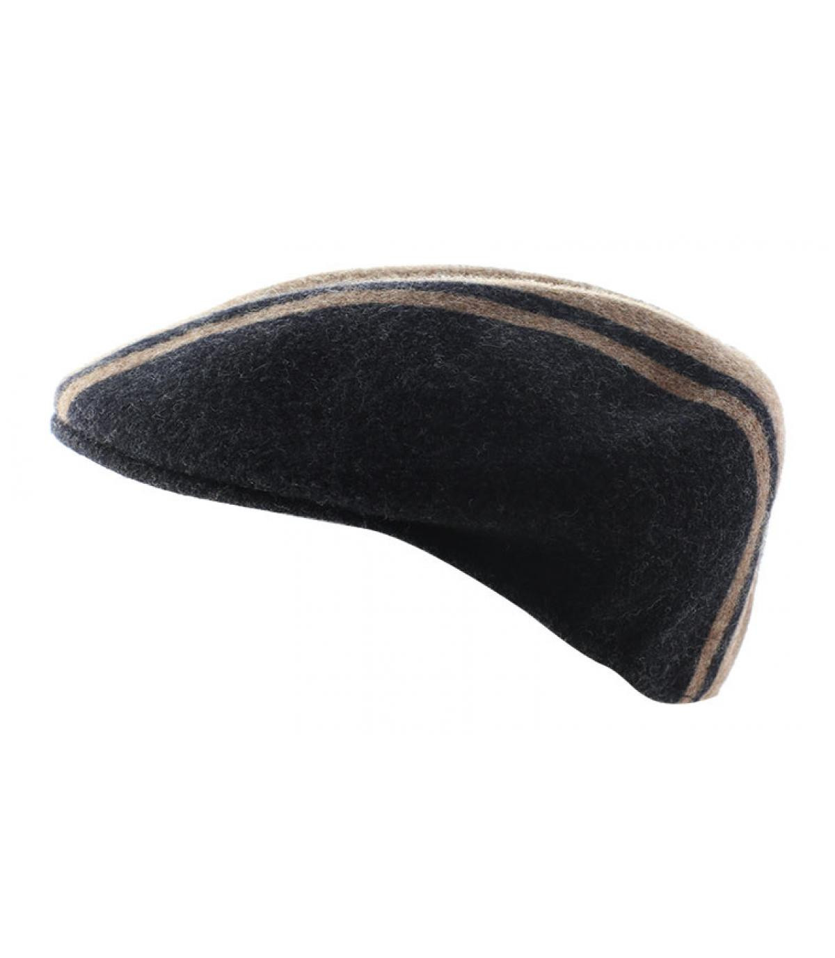 Code Stripe 504 black wood Kangol